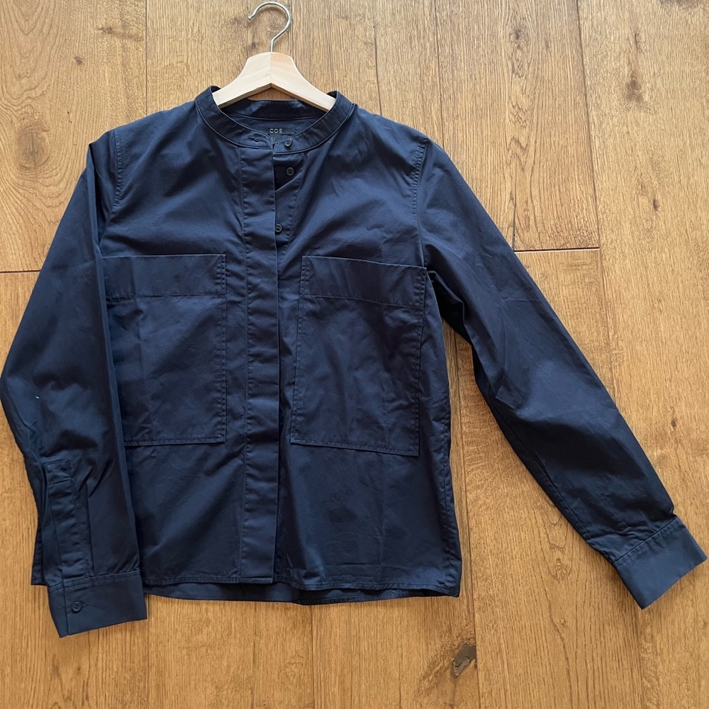 COS Navy Blue Women's Top